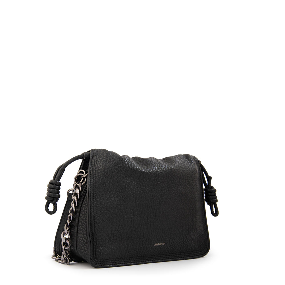 Cartera bandolera clarissa mediana negro
