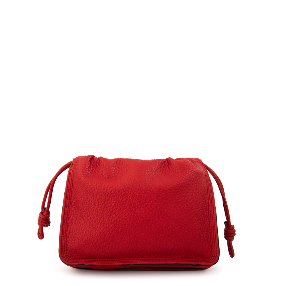 Cartera bandolera clarissa mediana rojo