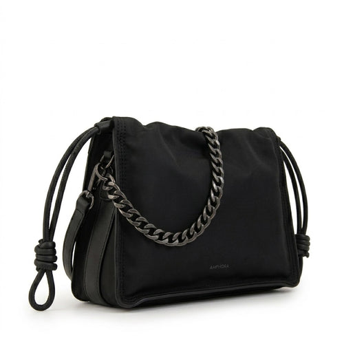 Cartera bandolera clarissa mediana negro