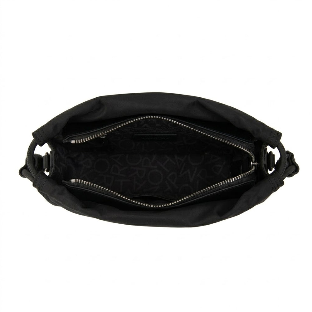 Cartera bandolera clarissa mediana negro