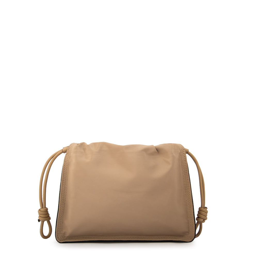 Cartera bandolera clarissa mediana beige