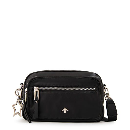 Cartera bandolera liliana mediana negro