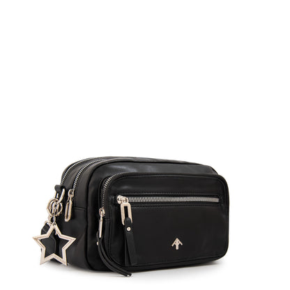 Cartera bandolera liliana mediana negro