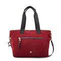 Cartera tote liliana mediana burdeo