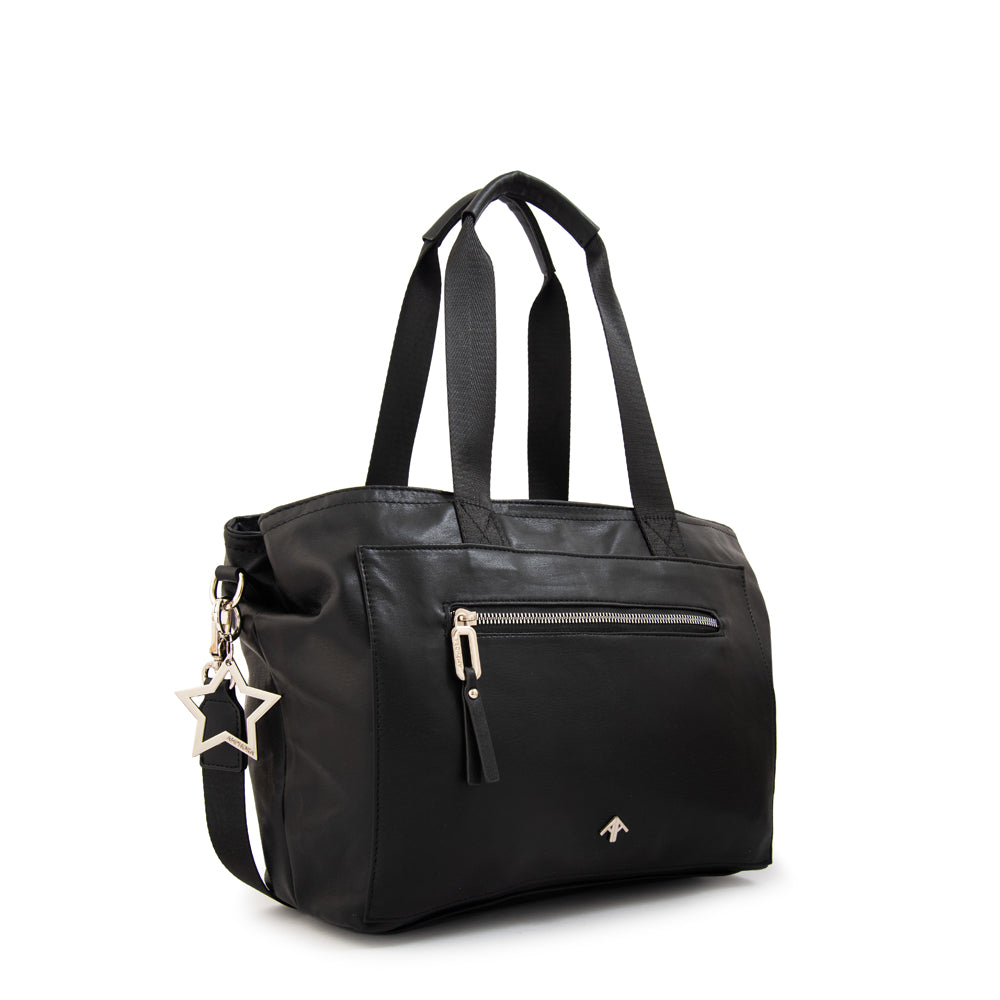 Cartera tote liliana mediana negro