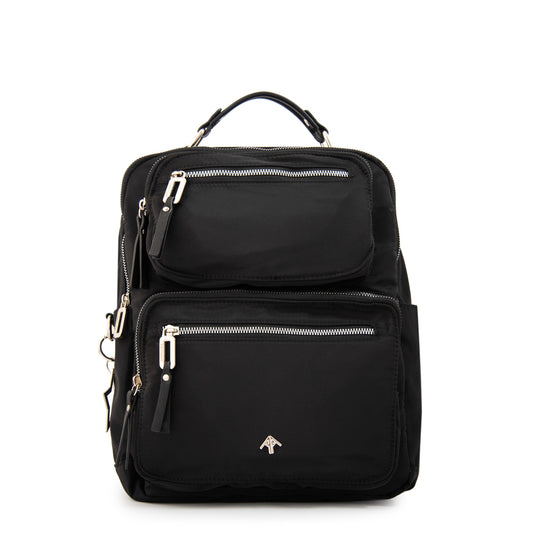 Mochila liliana mediana negro