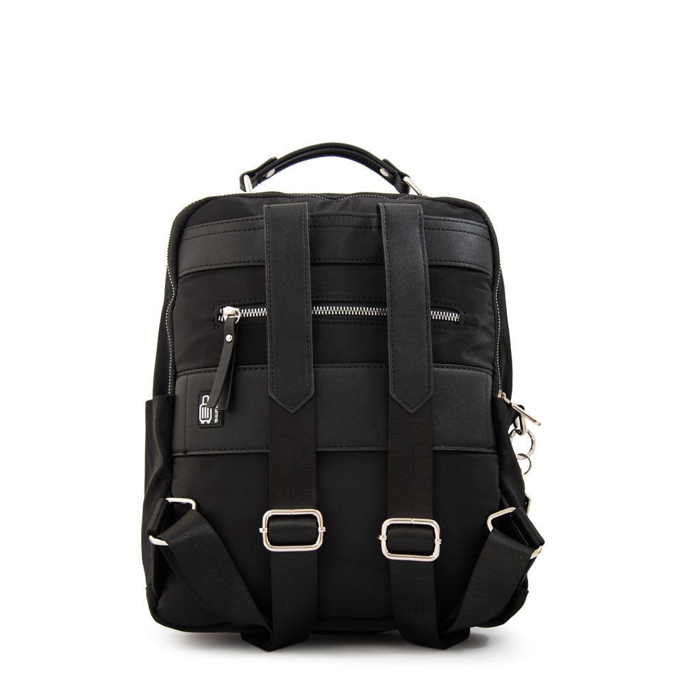 Mochila liliana mediana negro