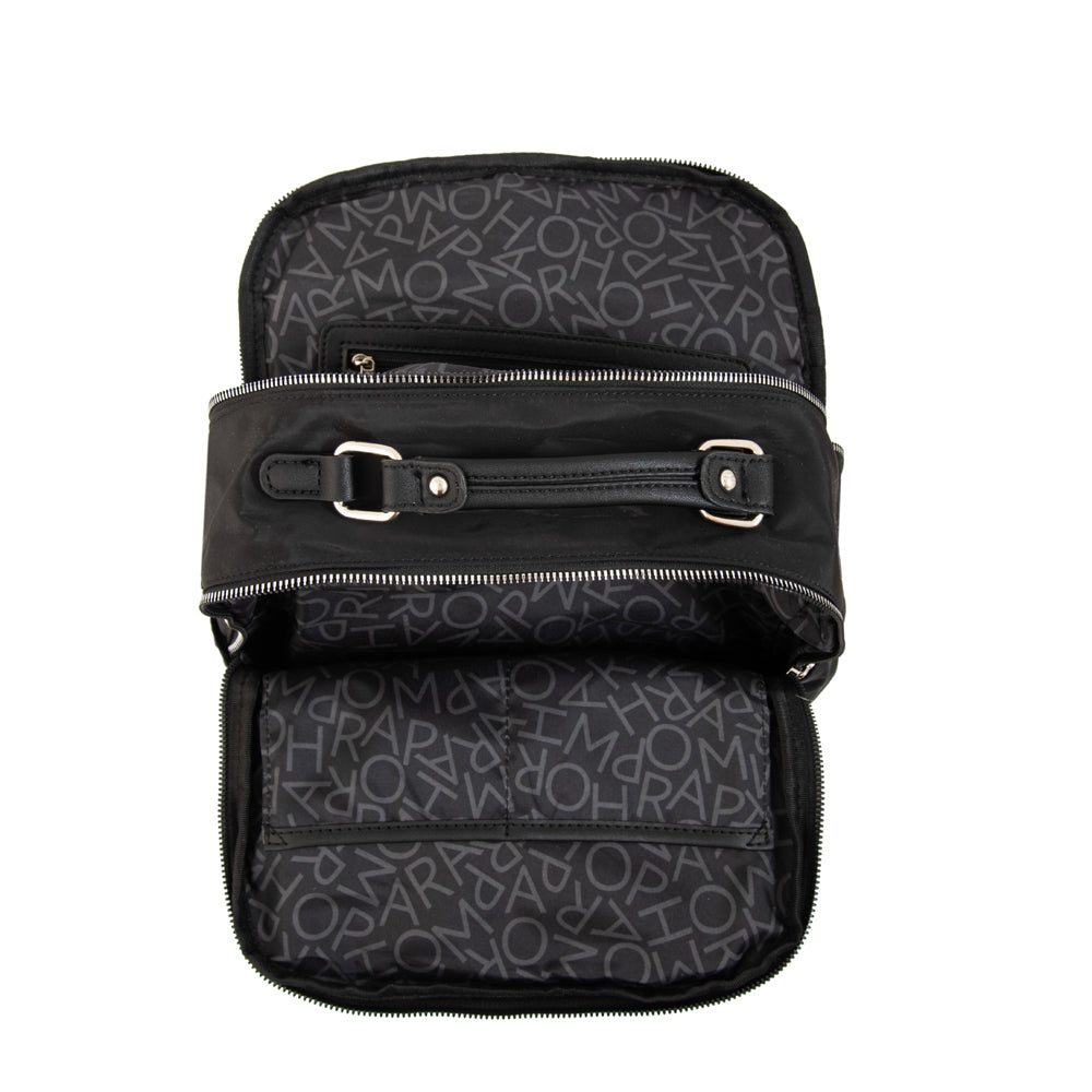 Mochila liliana mediana negro