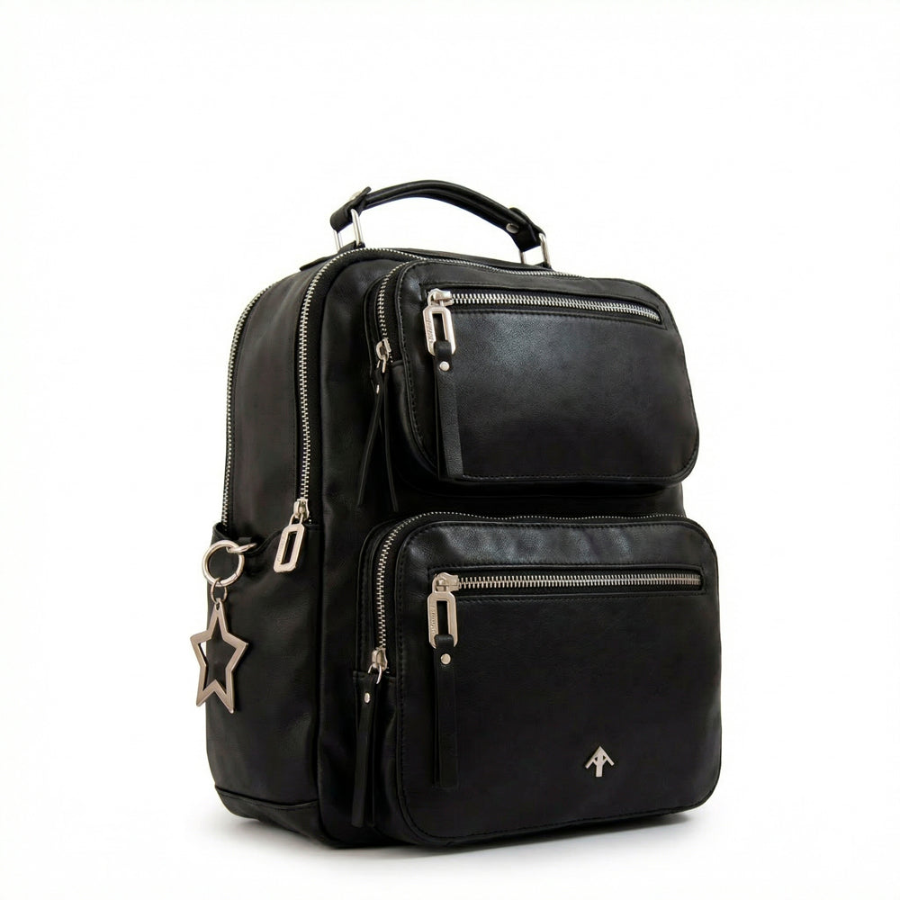 Mochila liliana mediana negro