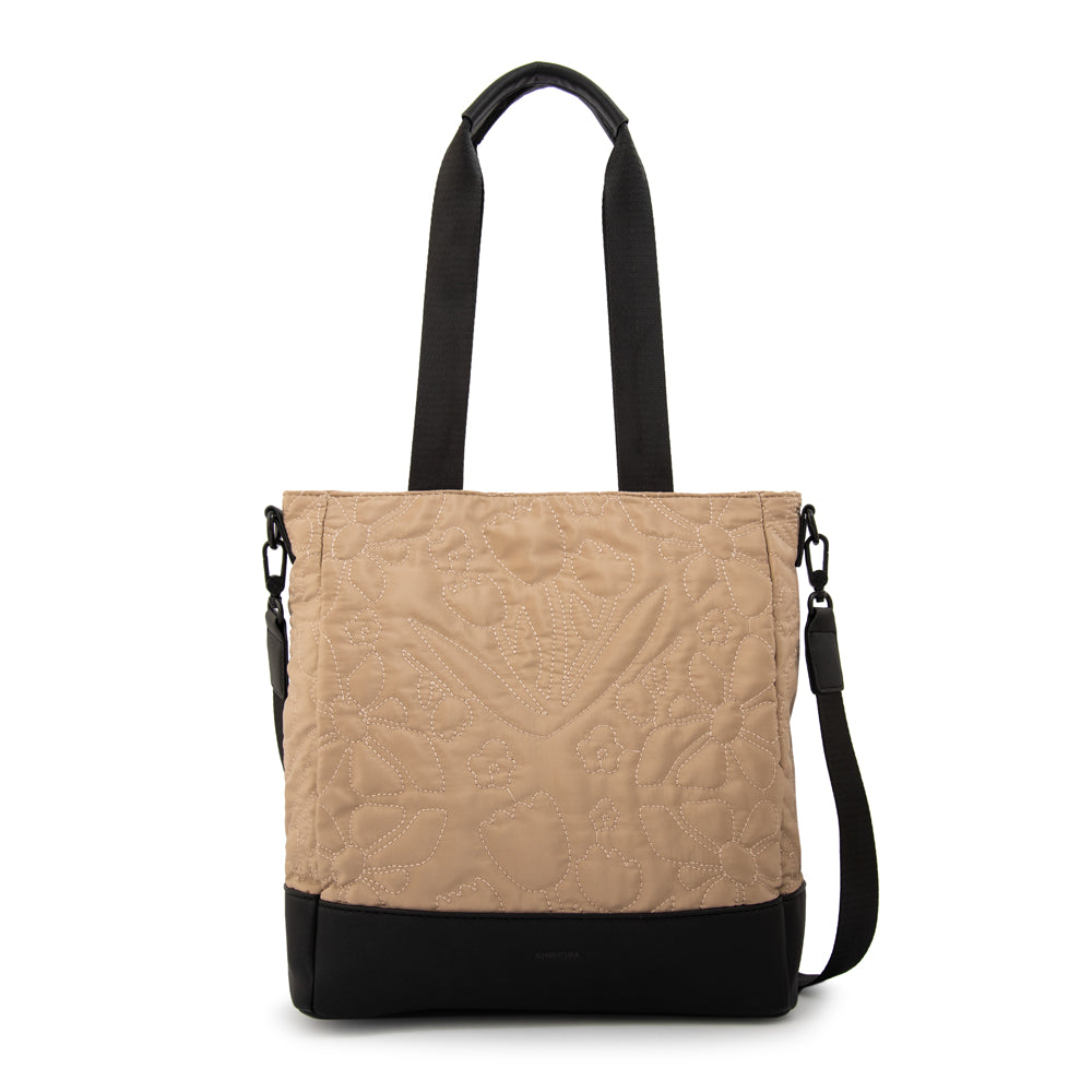 Cartera tote olga grande beige