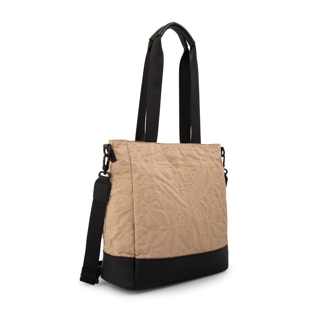 Cartera tote olga grande beige