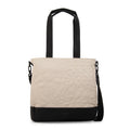 Cartera tote olga grande blanco crudo
