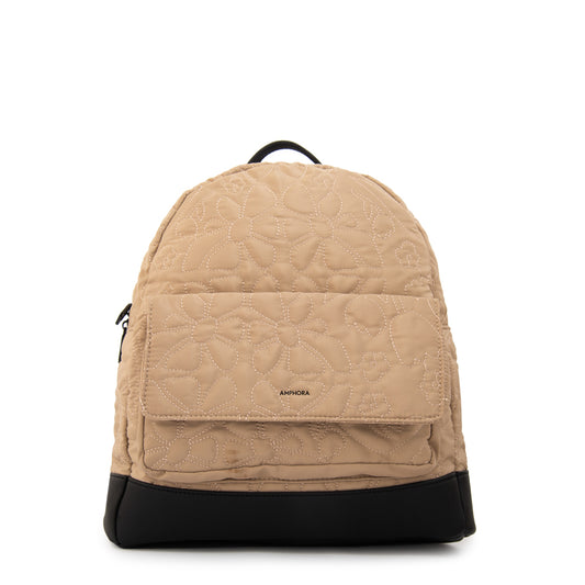 Mochila olga grande beige