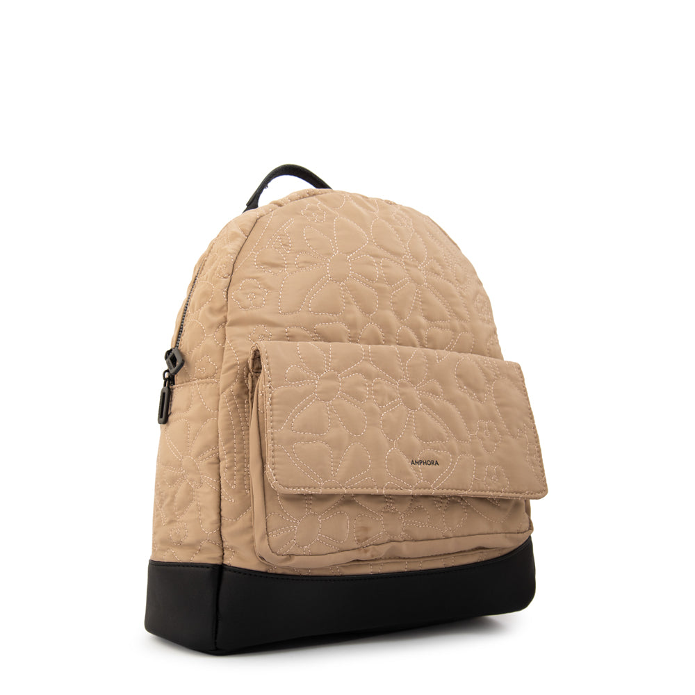 Mochila olga grande beige