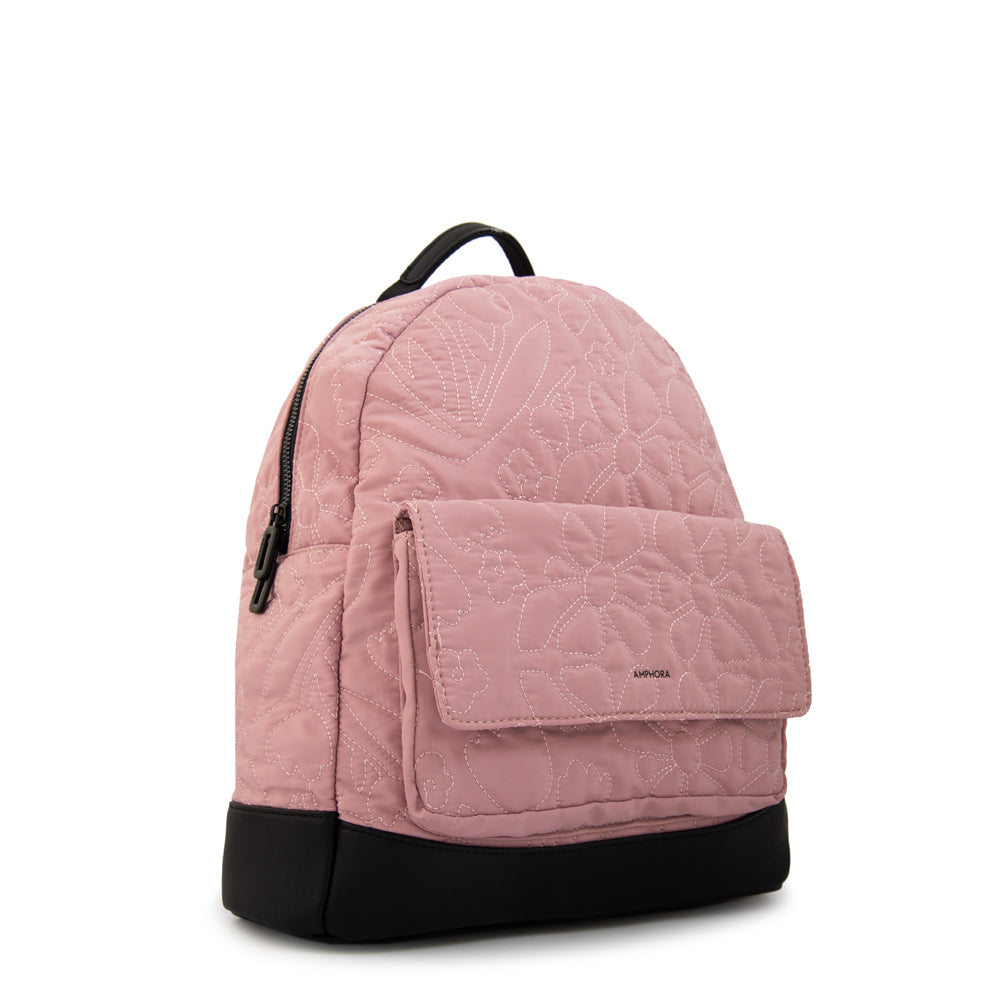Mochila olga grande rosa viejo