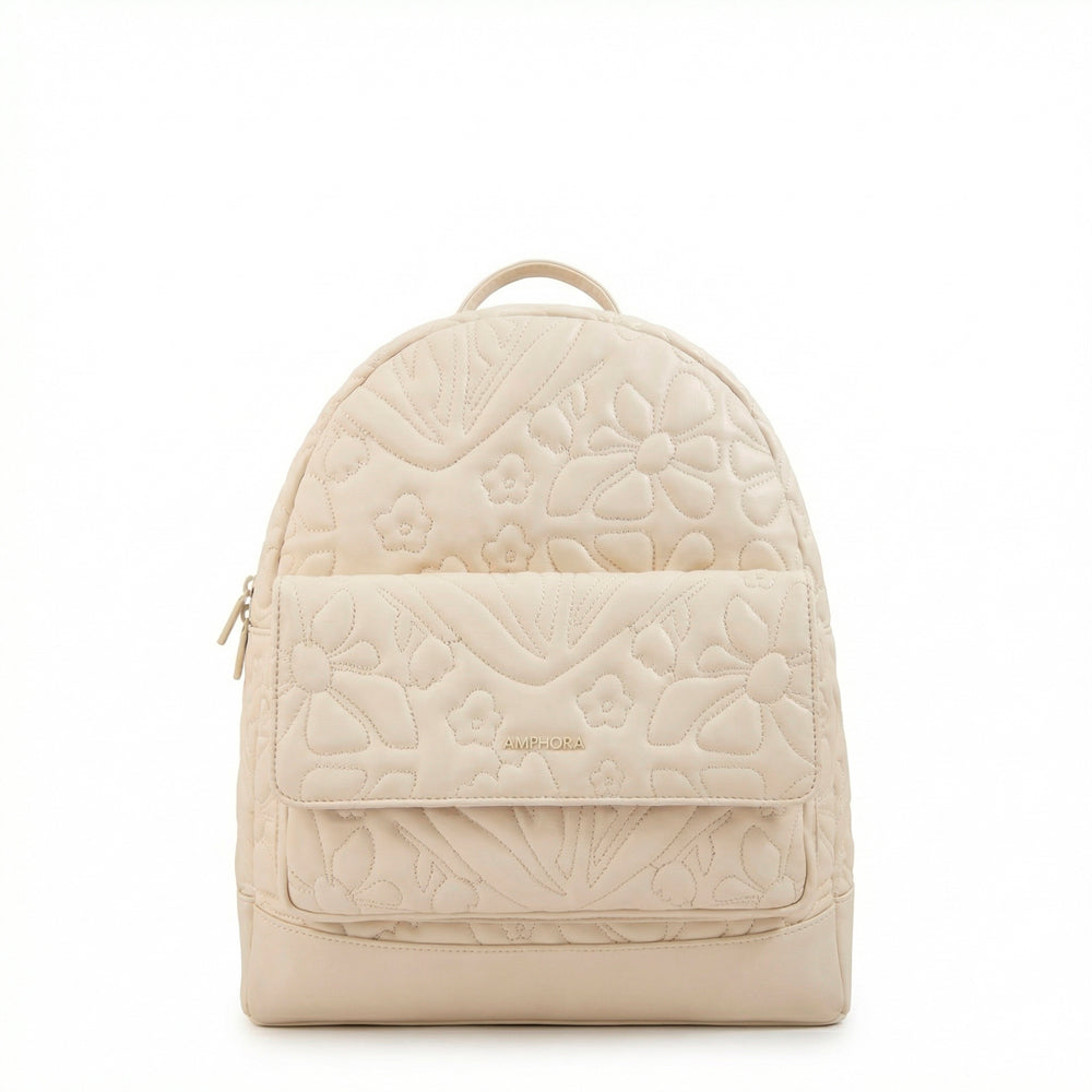 Mochila olga grande blanco crudo