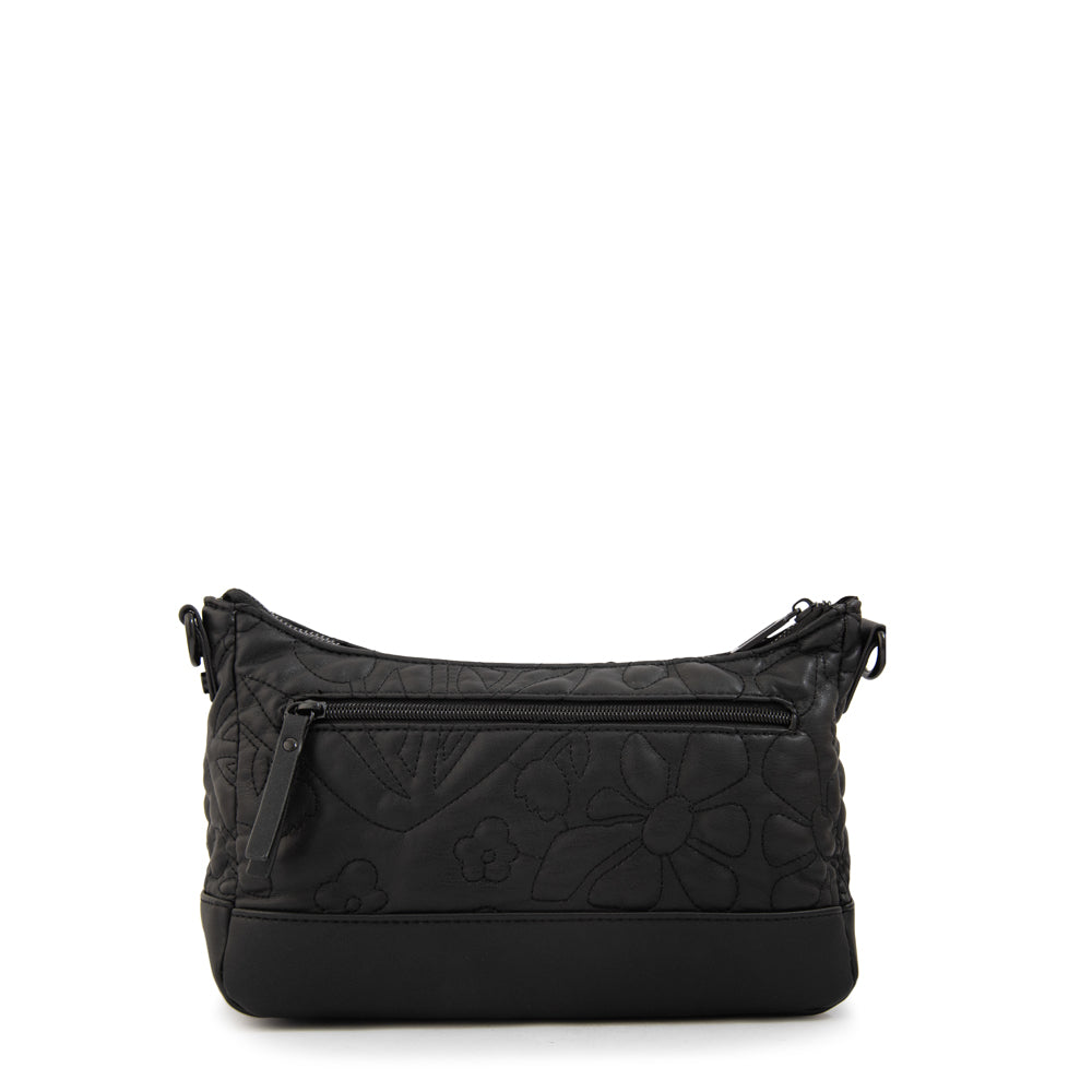 Cartera bandolera olga mediana negro