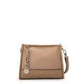 Cartera bandolera patricia pequeña beige