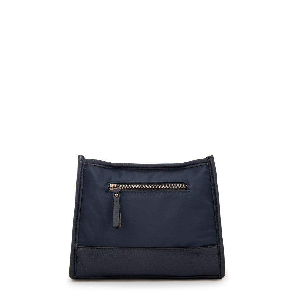 Cartera bandolera patricia pequeña azul oscuro