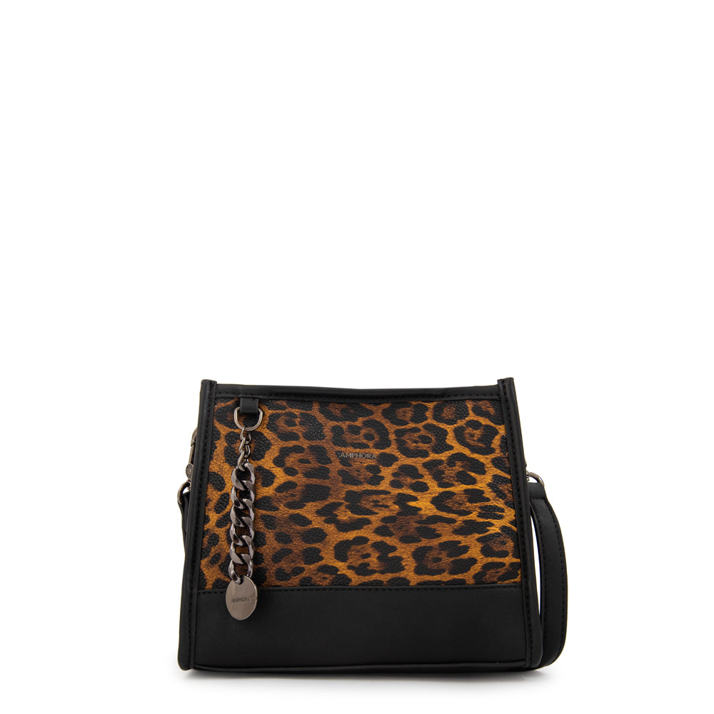 Cartera bandolera patricia pequeña animal print