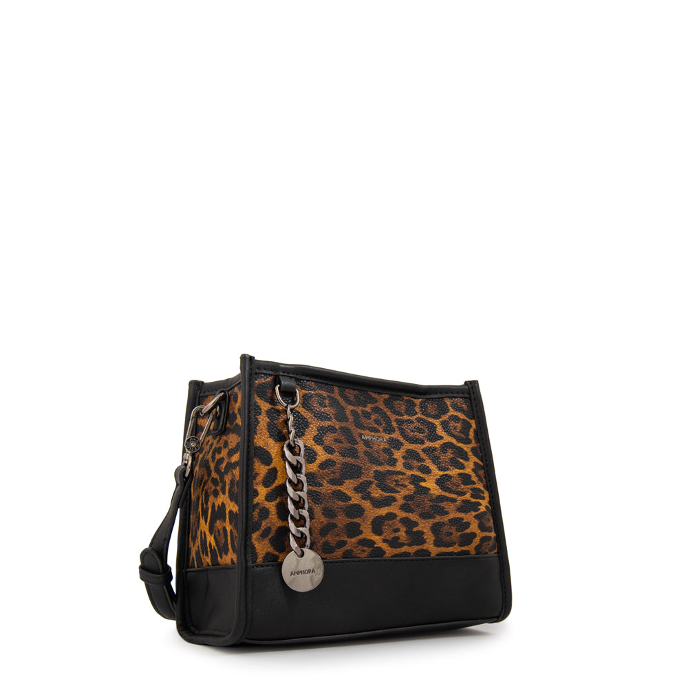 Cartera bandolera patricia pequeña animal print
