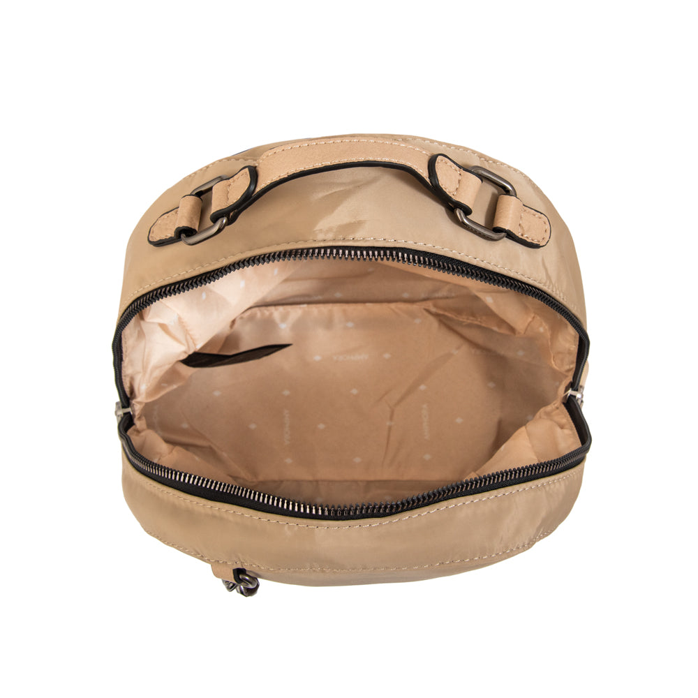 Mochila patricia mediana beige