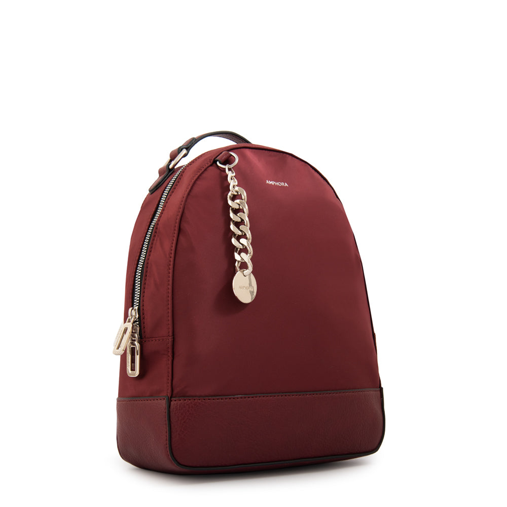 Mochila patricia mediana burdeo