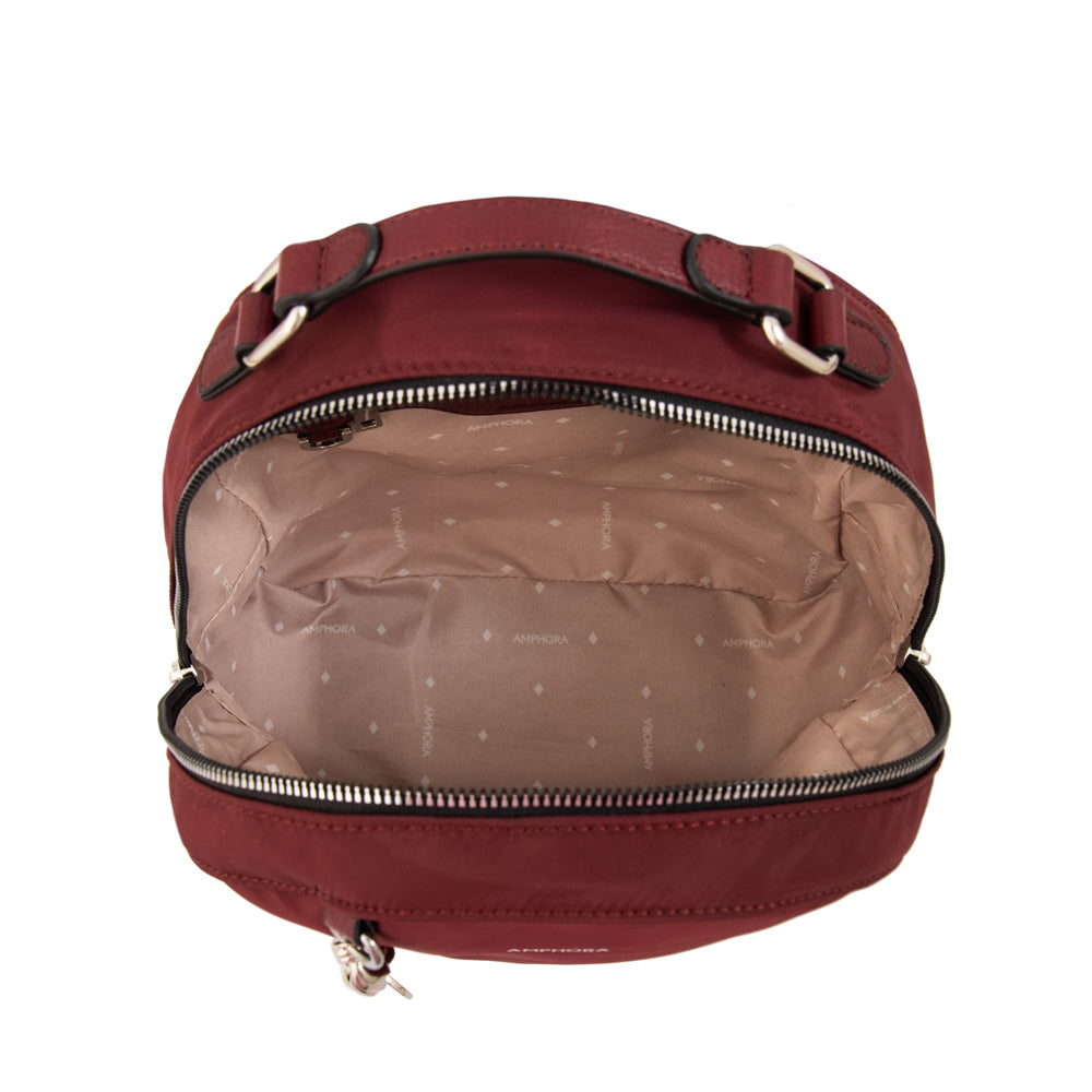 Mochila patricia mediana burdeo