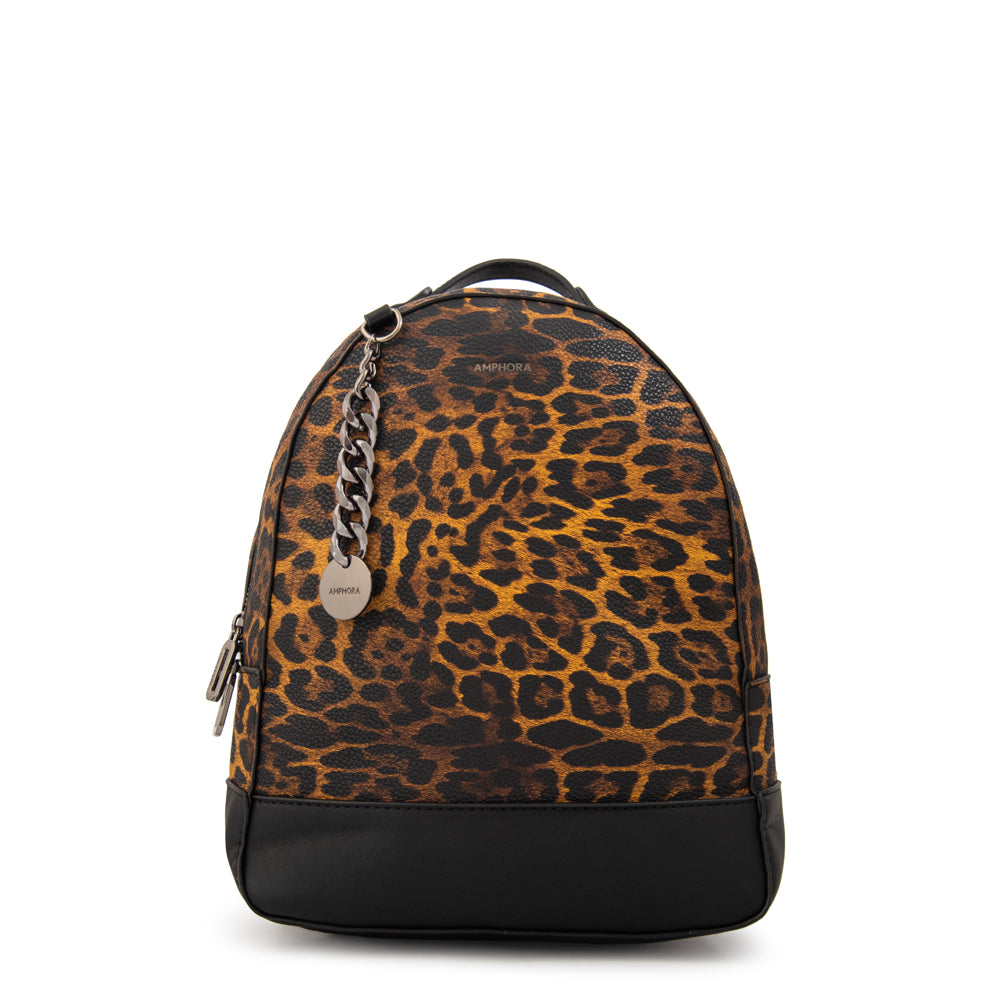 Mochila patricia mediana animal print