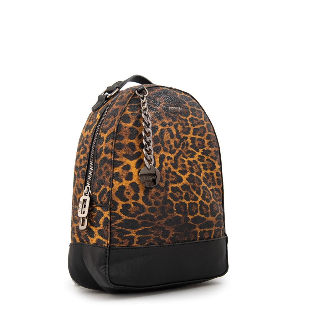 Mochila patricia mediana animal print