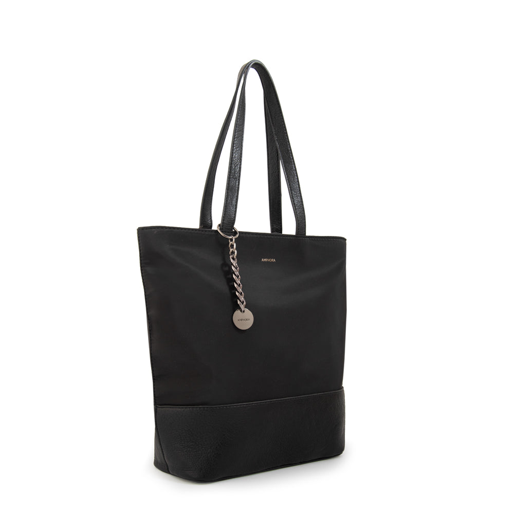 Cartera tote shopping patricia grande negro