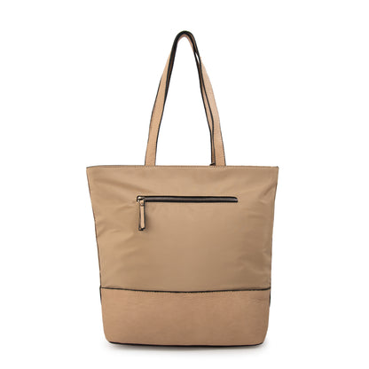 Cartera tote shopping patricia grande beige