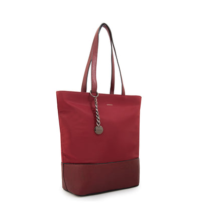 Cartera tote shopping patricia grande burdeo