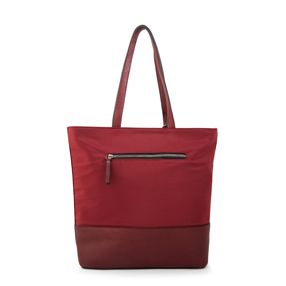 Cartera tote shopping patricia grande burdeo