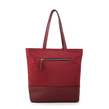 Cartera tote shopping patricia grande burdeo