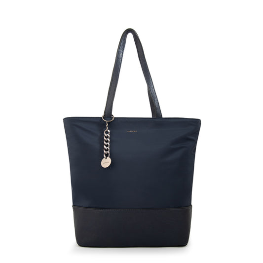 Cartera tote shopping patricia grande azul oscuro