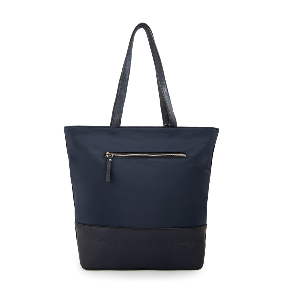 Cartera tote shopping patricia grande azul oscuro