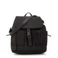 Mochila amaranta mediana negro