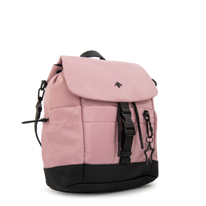 Mochila amaranta mediana rosa viejo