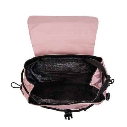 Mochila amaranta mediana rosa viejo