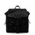 Mochila amaranta mediana negro