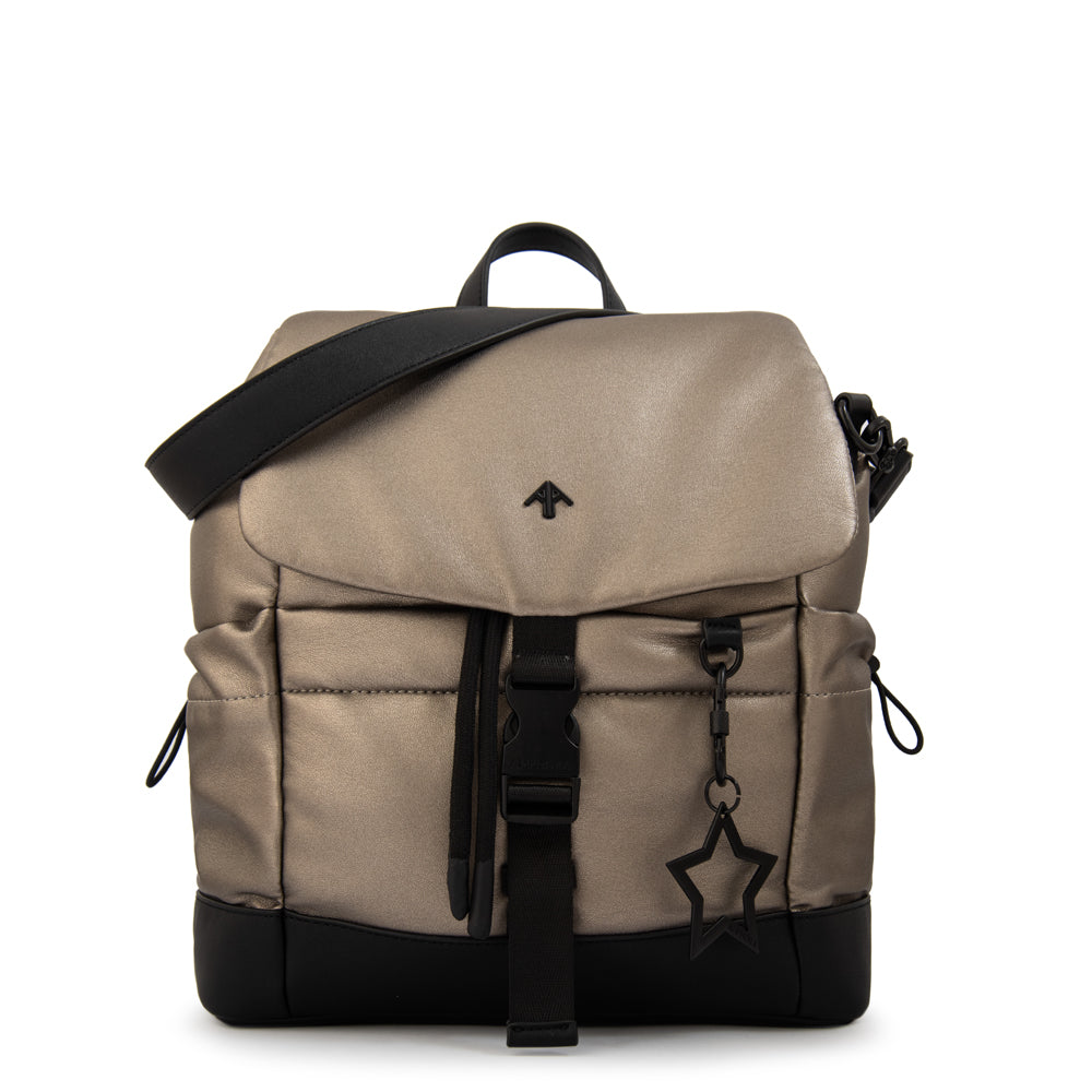Mochila amaranta mediana