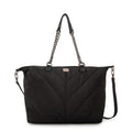 Cartera tote onix grande negro