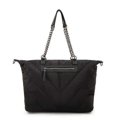 Cartera tote onix grande negro