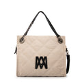Cartera tote lexi grande blanco crudo