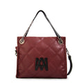 Cartera tote lexi grande burdeo