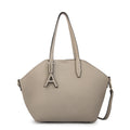 Cartera tote bote monique mediana gris