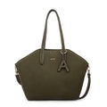 Cartera tote bote monique mediana verde oliva