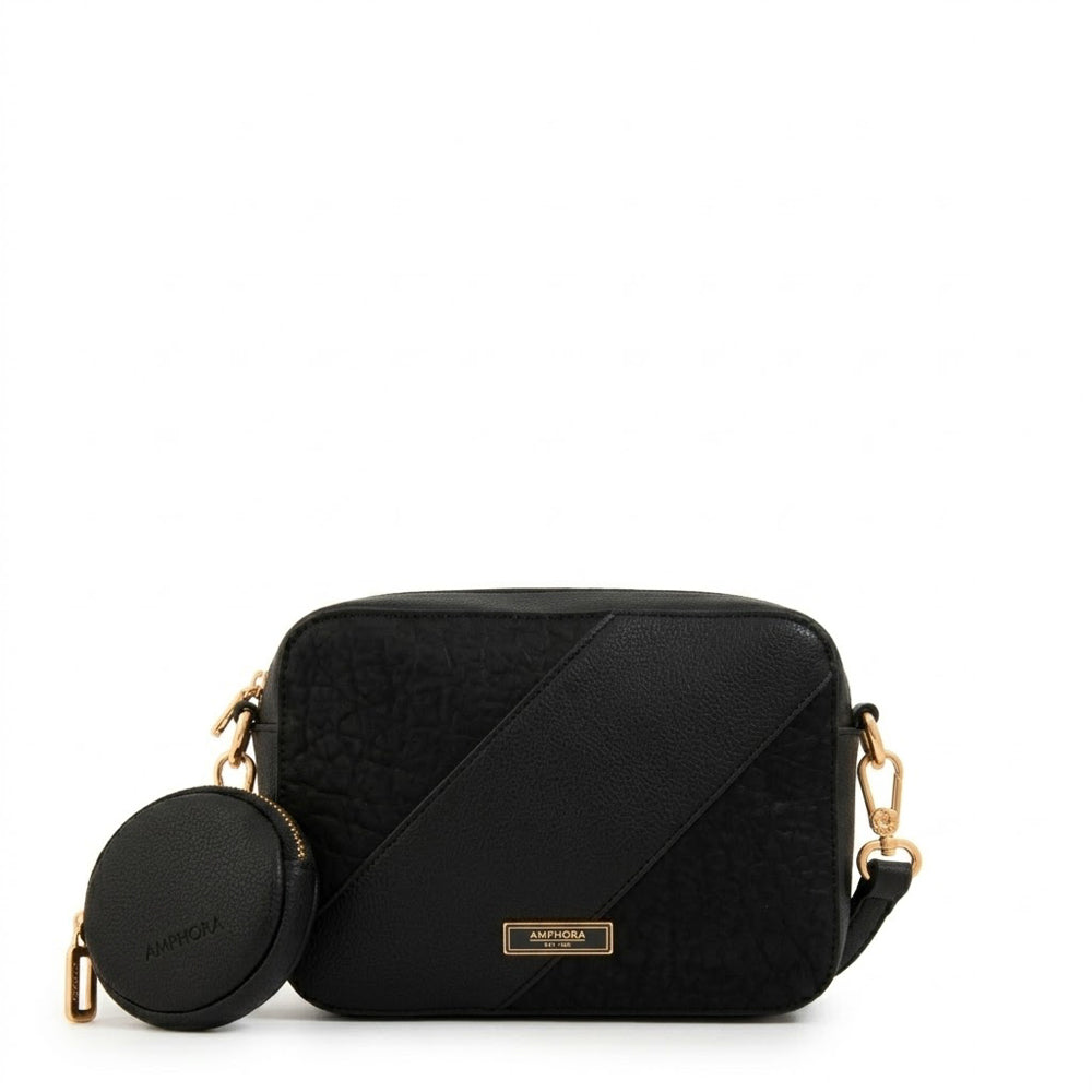 Cartera bandolera cloe pequeña negro
