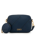Cartera bandolera cloe pequeña azul oscuro
